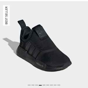 Adidas toddler NMD 360 SHOES black 12k